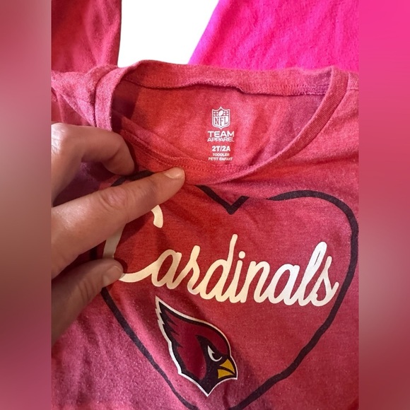 Cardinals Fans NFL Onesies & Shirt 18 months - Picture 4 of 7